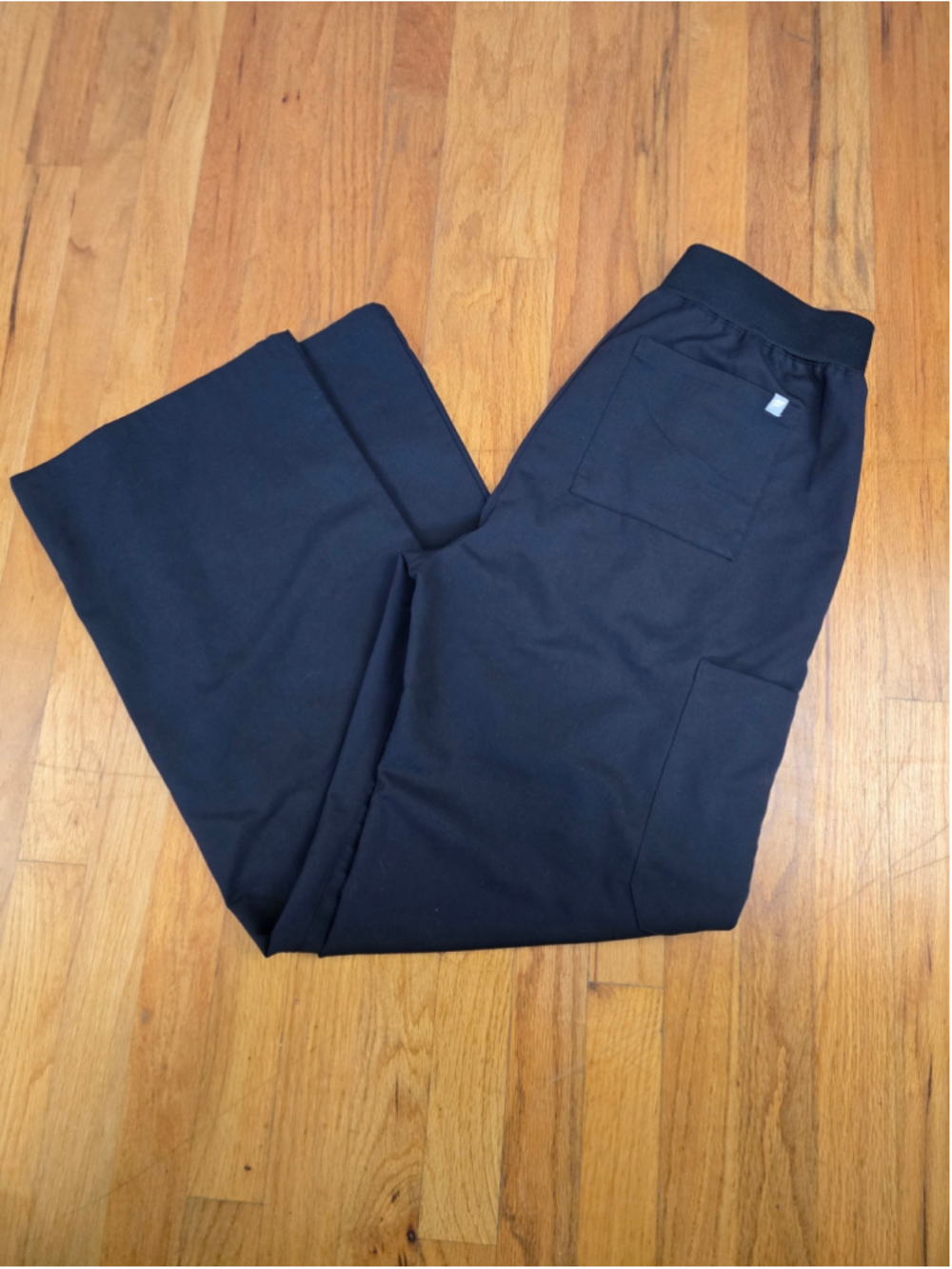 Women's Fabletics Jogger Pants Size L Black Grey